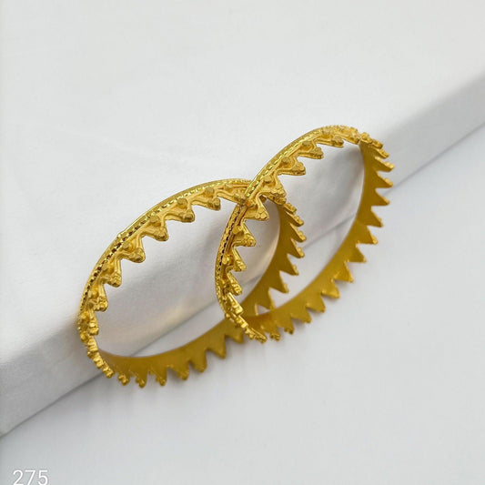 1 Gram Gold Plated Pichudi Bangles - Shree Radhe Pearls -