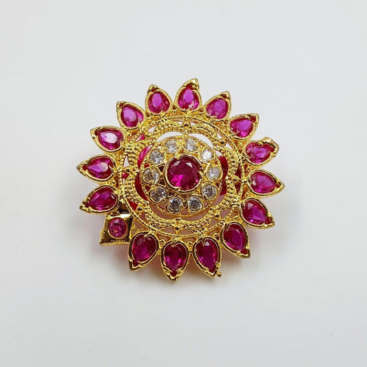 Adorable Saree Pin - Shree Radhe Pearls