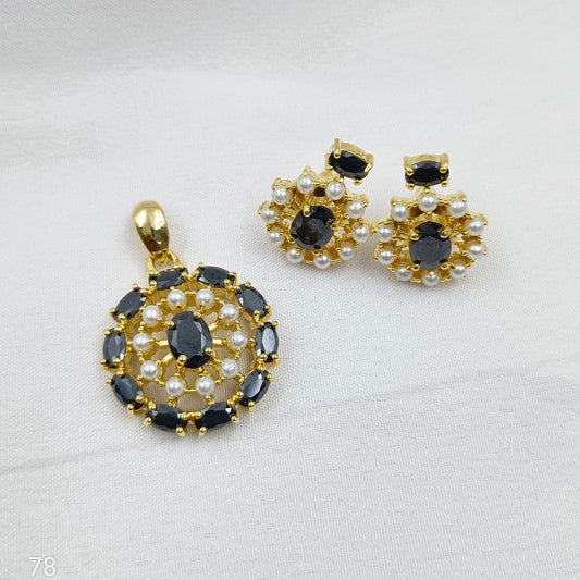 Alluring Designer Pendant Set - Shree Radhe Pearls