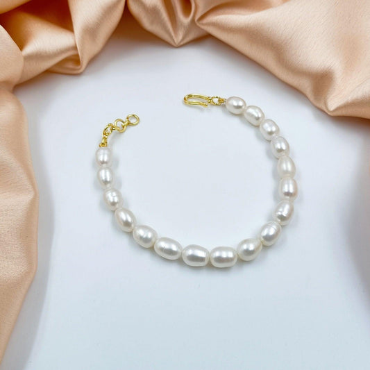 Artistic Fresh Water Pearls Designer Bracelet - Shree Radhe Pearls