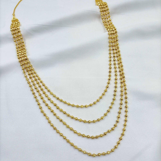 Attractive 4 Layer Mohanmala - Shree Radhe Pearls