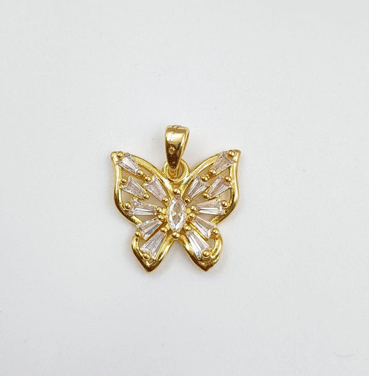 Attractive Butterfly Designer Pendent - Shree Radhe Pearls