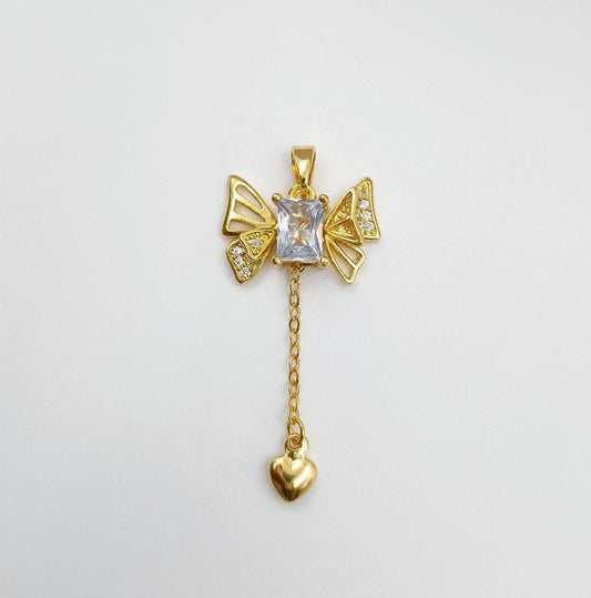 Beautiful Butterfly Designer Pendent - Shree Radhe Pearls