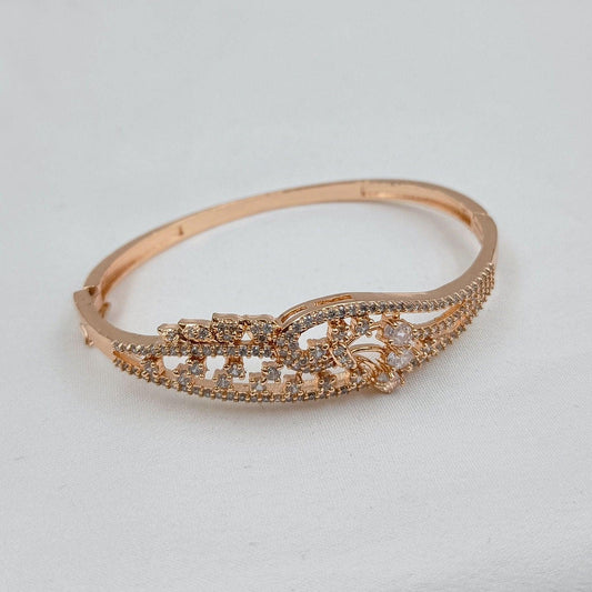 Beautiful Designer Cz Stone Studded Bracelet - Shree Radhe Pearls