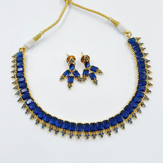 Blissful Designer Necklace Set - Shree Radhe Pearls