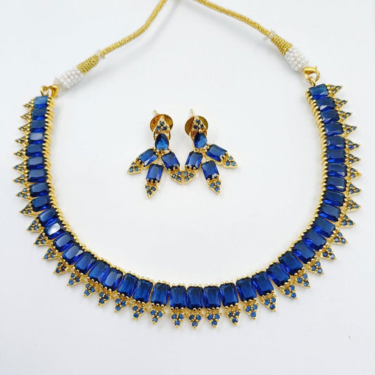 Blissful Designer Necklace Set - Shree Radhe Pearls