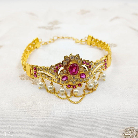 Captivating Traditional Designer Waki - Shree Radhe Pearls