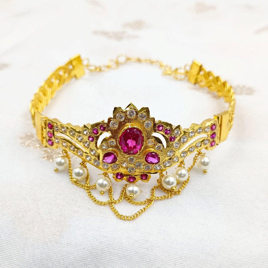 Captivating Traditional Designer Waki - Shree Radhe Pearls