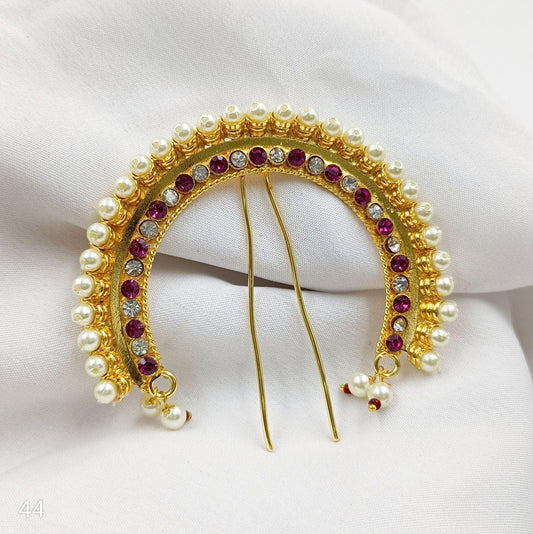 Charming Designer Hair Pin - Shree Radhe Pearls