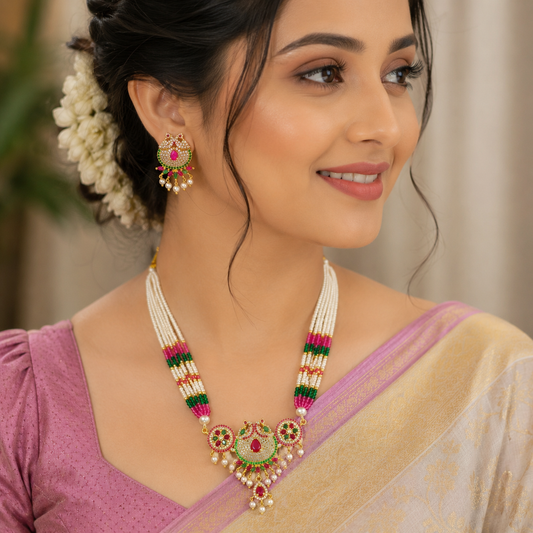 Divine Designer Chida Beads Tanmani Set