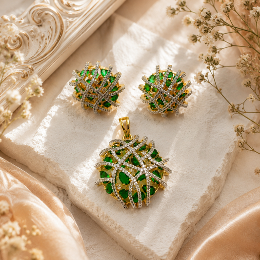 Classic Designer Trendy Pendent Set