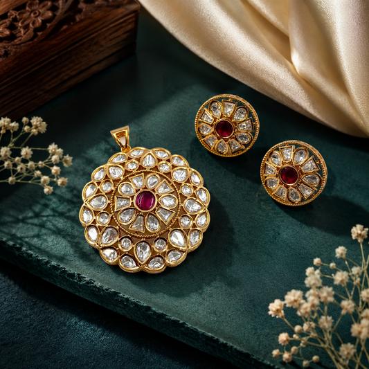 Decorous Designer Trendy Pendent Set