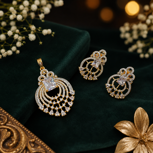Luminous Designer Trendy Pendent Set