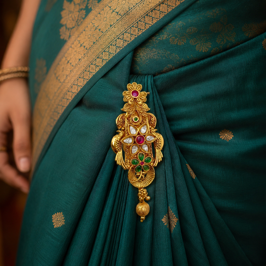 Stunning Designer Trendy Sari Pin