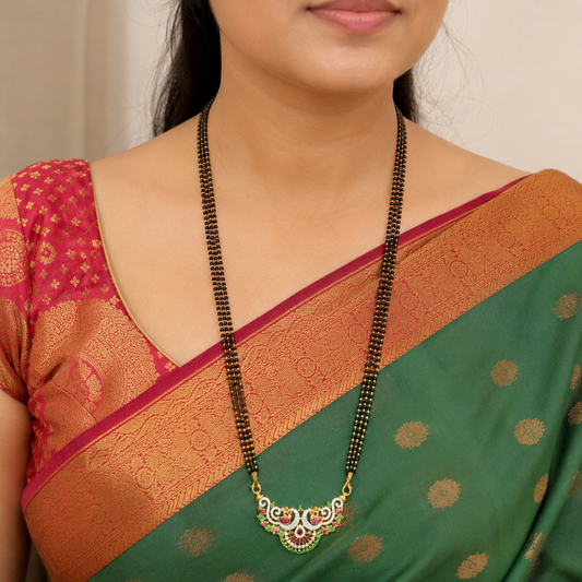 Alluring Designer Trendy CZ Mangalsutra