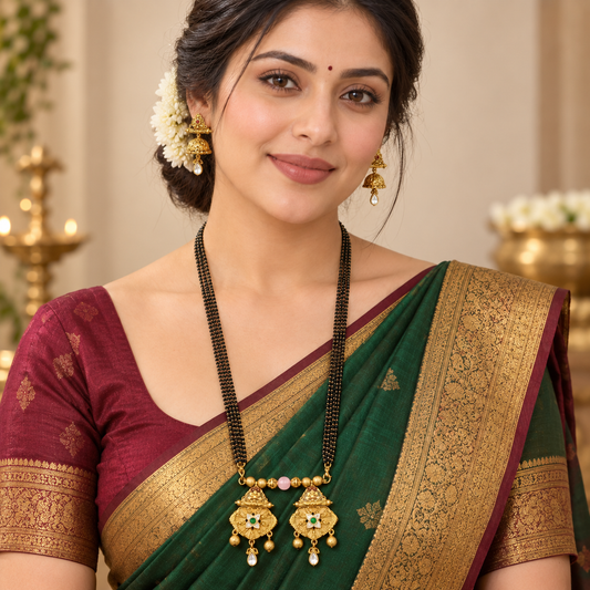 Uniqe Designer Trendy Rajwadi Mangalsutra