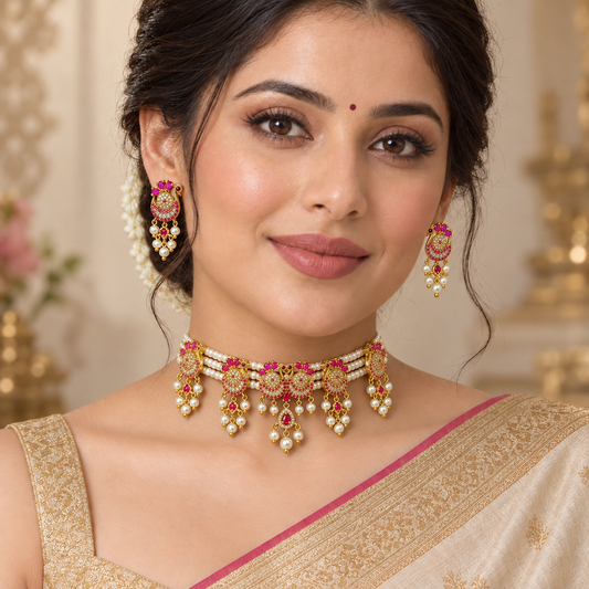 Ravishing Designer Chokar Set