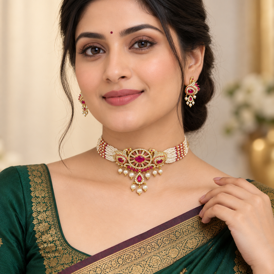 Dazzing Designer Choker Set