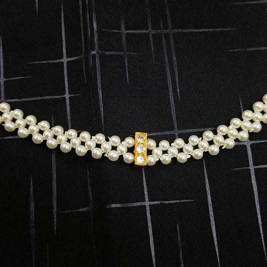 Delicate Designer Pearl Mekhala - Shree Radhe Pearls