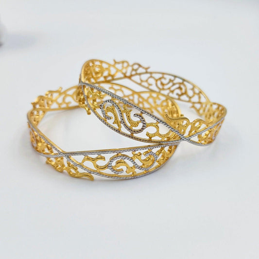 Delicate Designer Traditional Bangles - Shree Radhe Pearls