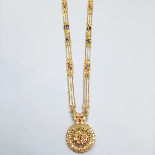 Adorable Meena Worked Chain Long Mangalsutra