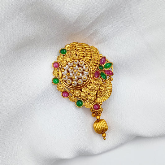 Blissful Designer Sari Pin