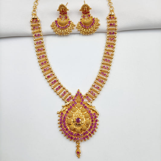 Fancy Floral Designer Necklace set