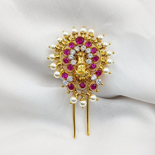 Peafowl Designer Hair Pin