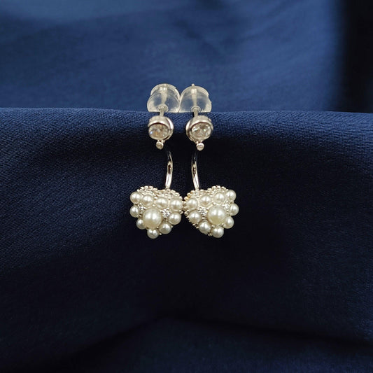 Heart Shape Designer 92.5 Silver Tops