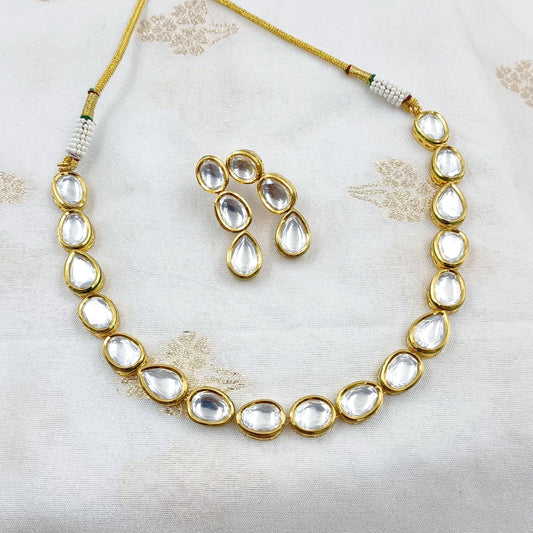 Pretty Designer Kundan Necklace Set