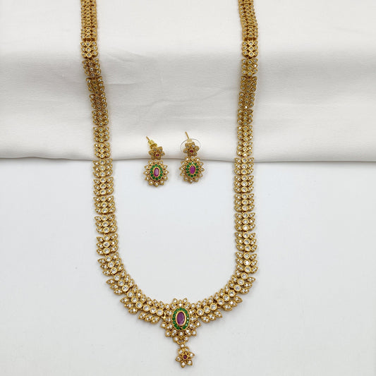 Blossom Designer Antique Finish Long Set