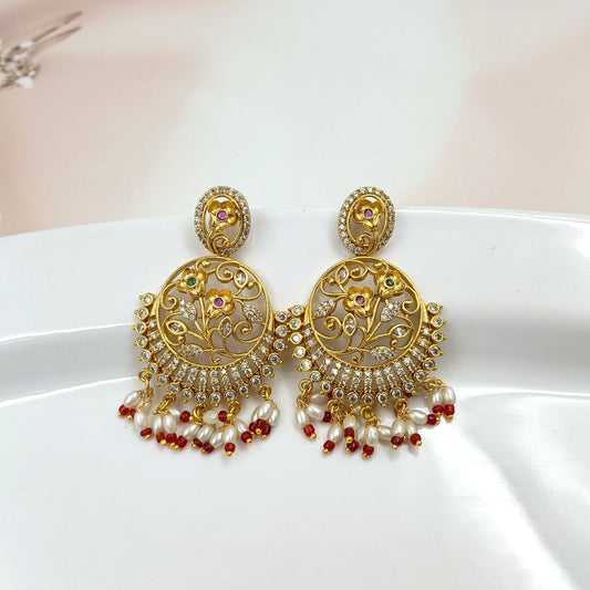 Charming Designer Chandbali Earrings