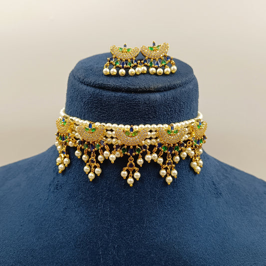 Half Moon Designer Trendy Chinchpeti