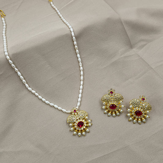 Alluring Designer Fresh Water Pearls Set