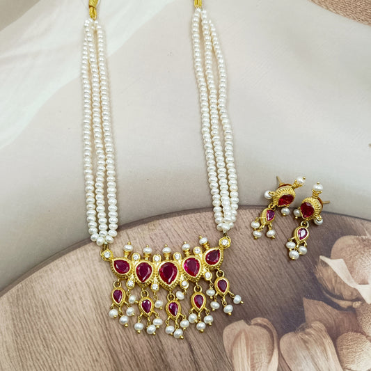 Beautiuful Designer Fresh Water Pearls Tanmani