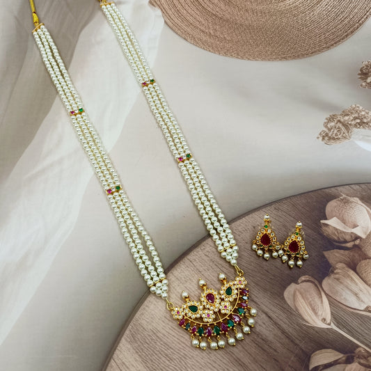 Elegant Designer Pearl Ranihaar