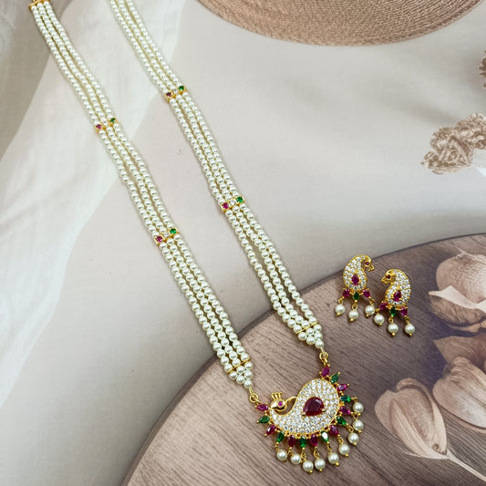 Charming Designer Pearl Ranihaar