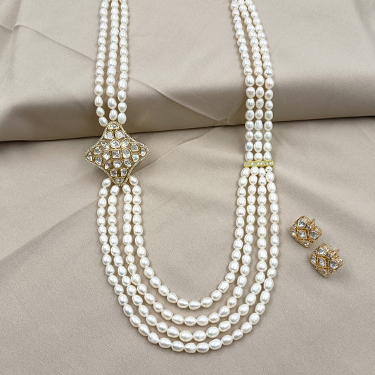 Alluring Designer Fresh Water Pearl Ranihaar