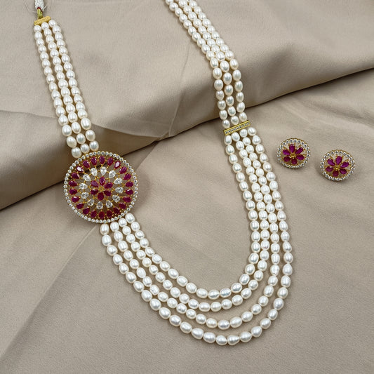 Glamorous Designer Fresh Water Pearl Ranihaar