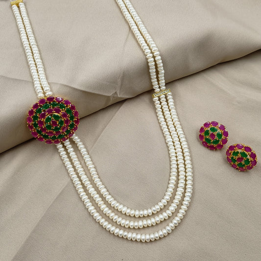 Gracefull Designer Fresh Water Pearl Ranihaar