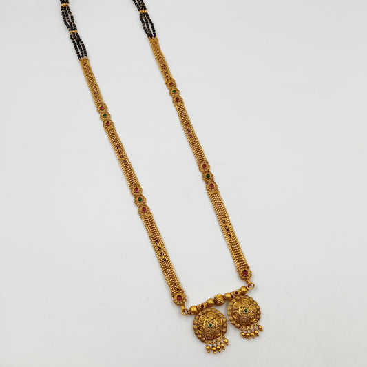 Enthrall Trendy Designer Temple Mangalsutra