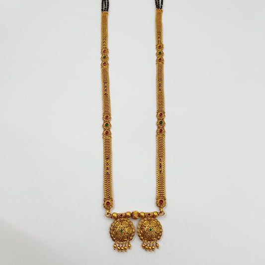 Enthrall Trendy Designer Temple Mangalsutra