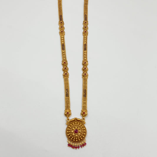 Lavish Trendy Designer Temple Mangalsutra