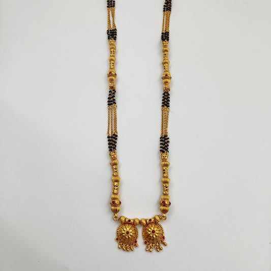 Ravishing Trendy Designer Temple Mangalsutra