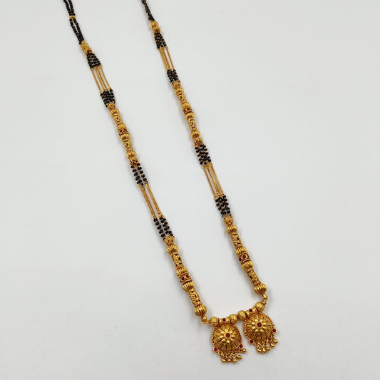 Radiant Trendy Designer Temple Mangalsutra
