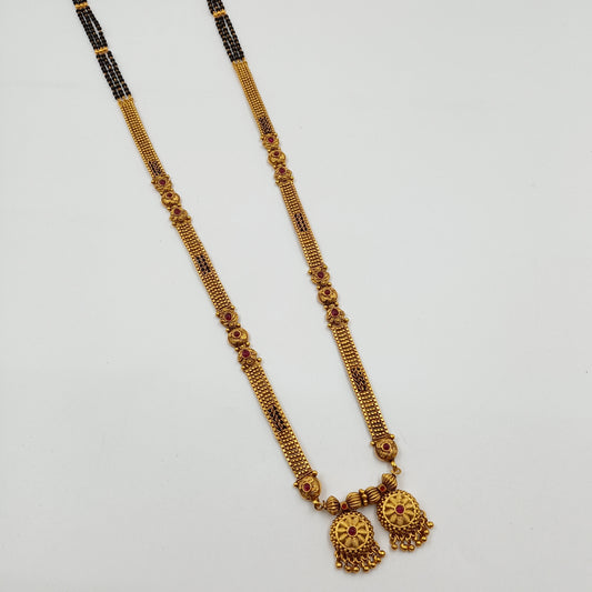 Graceful Trendy Designer Temple Mangalsutra