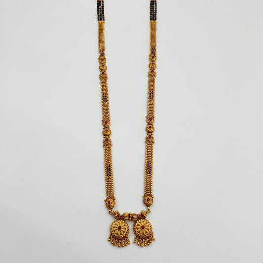 Graceful Trendy Designer Temple Mangalsutra