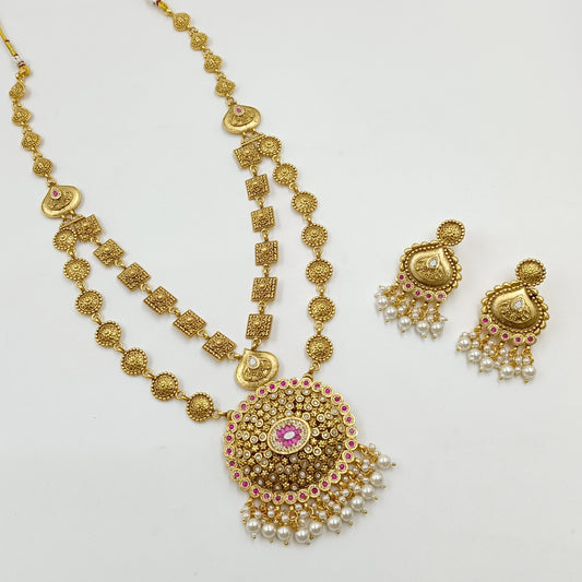 Appealing Trendy Designer Rajwadi Long Set