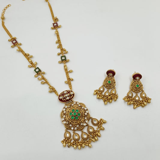 Floret Designer Trendy Rajwadi Long Set