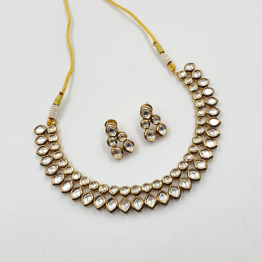 Blooming Designer Real Kundan Set